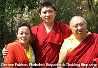 Dechen Paldron&Phakchok Rinpoche&Chokling Rinpoche