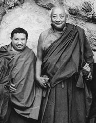 Dilgo Khyentse Rinpoche & Chokling Rinpoche 1976