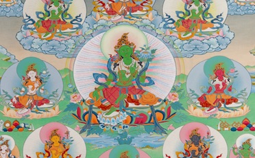Tibetan Buddhist online meditation program derived from a vision of Arya Tara, Noble Tara, mother of all the buddhas.